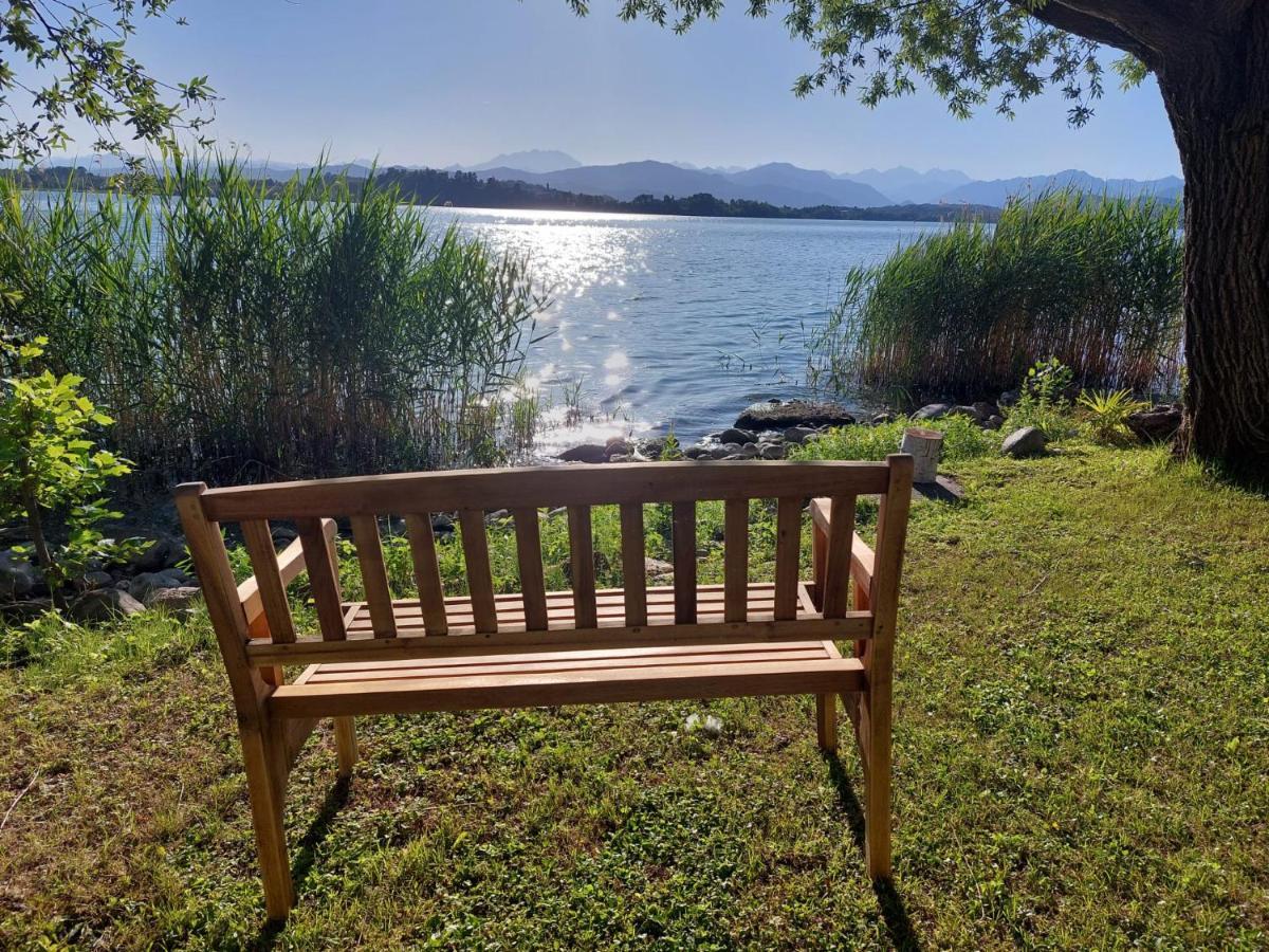 Appartamento Miralago Con Giardino Sul Lago Гавирате Екстериор снимка
